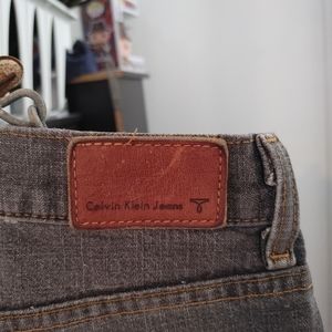 Gray Calvin Klein Jeans Size 14 Small Waist